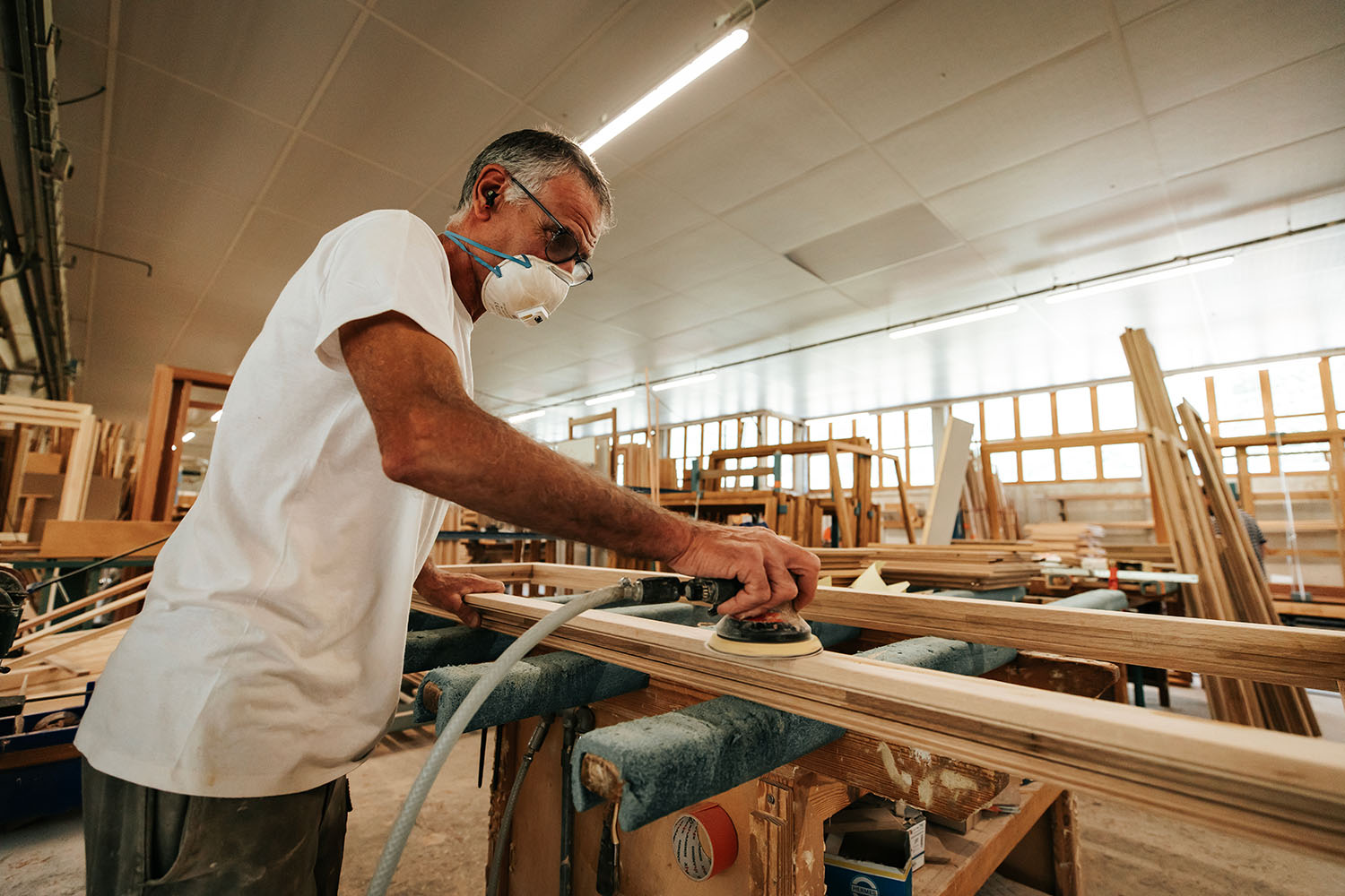 Atelier savoyard de fabrication de fenêtres