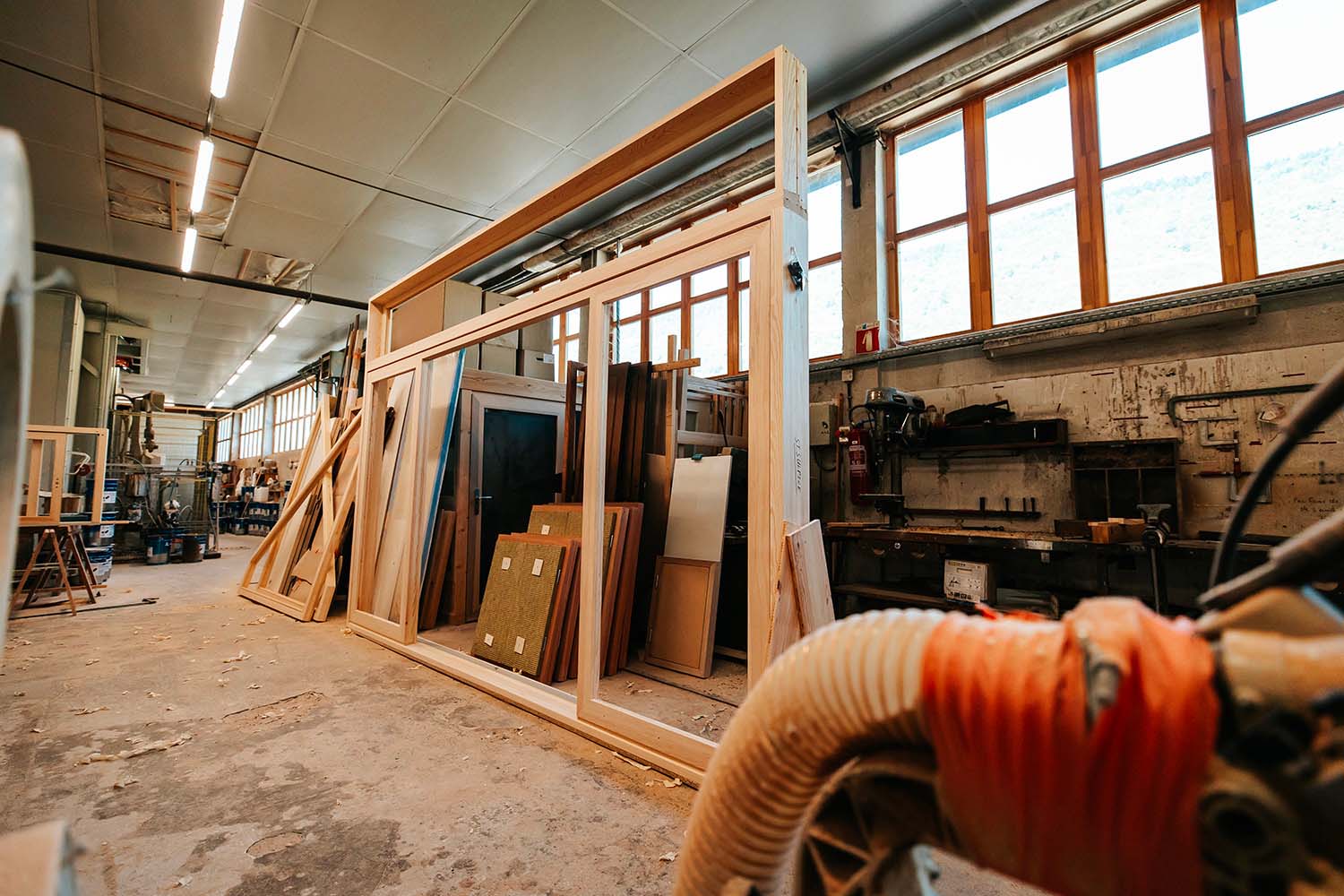Fabrication de coulissants sur mesure